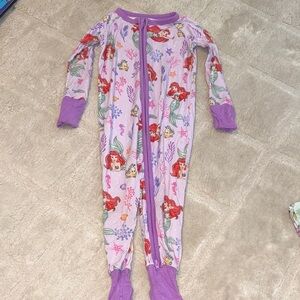 Little Sleepies Ariel Kids Pajama - Light Purple and Violet